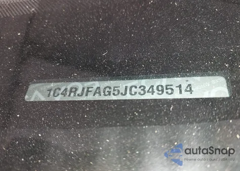 2018 Jeep Grand Cherokee Altitude 4X4 z USA, uszkodzony, nr VIN 1C4RJFAG5JC349514